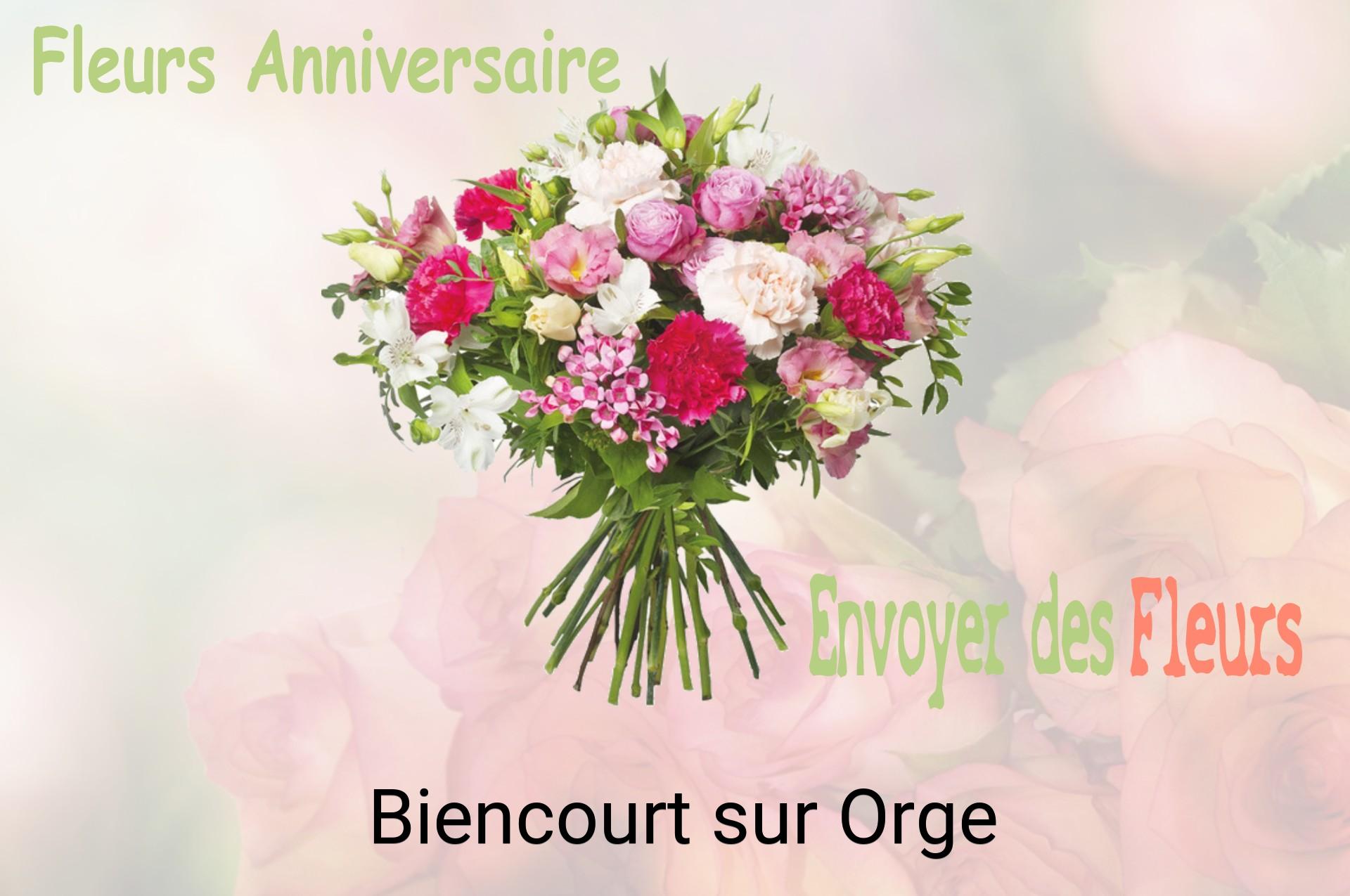 Bouquet de fleurs d’anniversaire livré à Biencourt-sur-Orge
