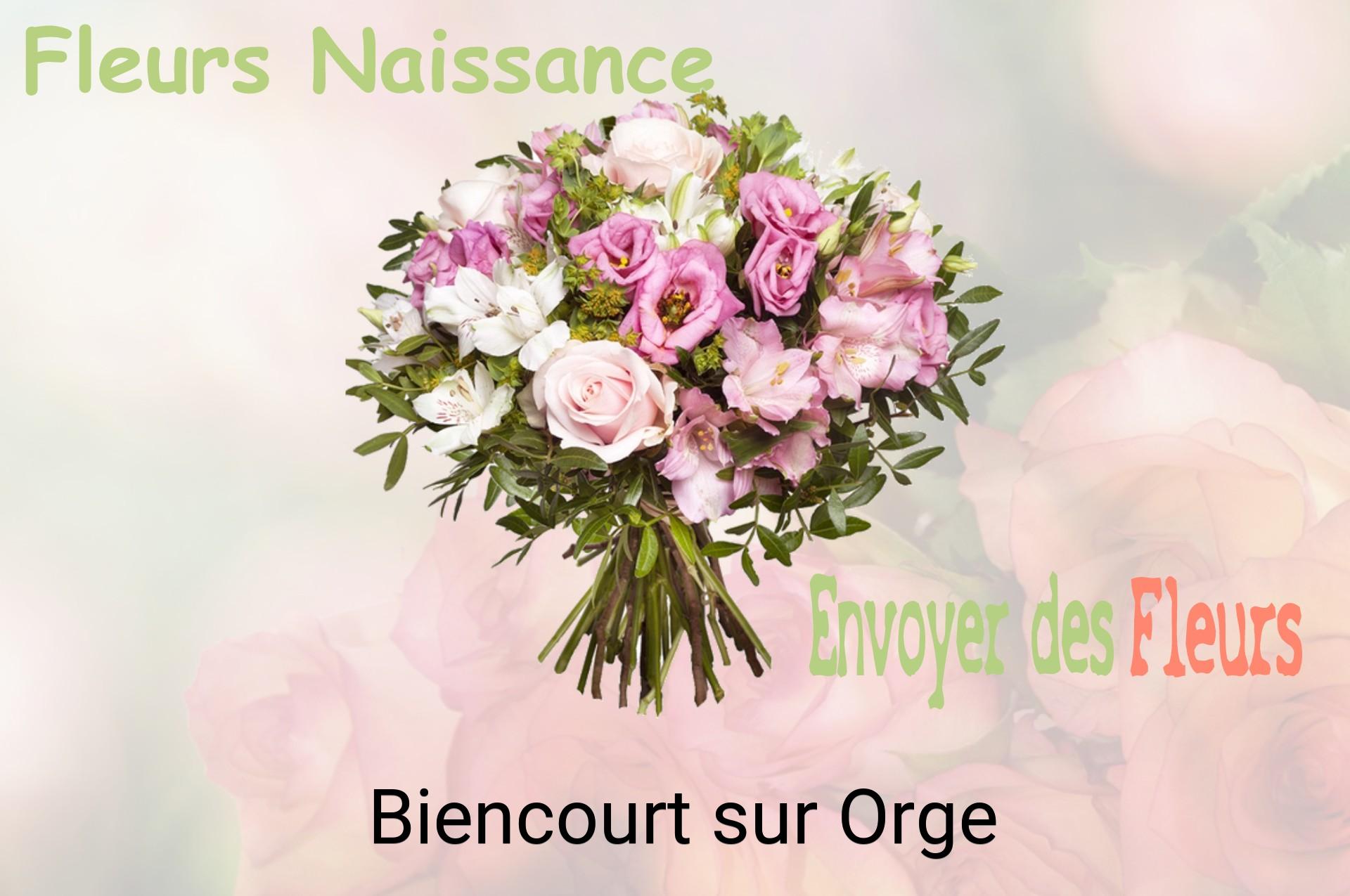 Bouquet de fleurs de naissance livré à Biencourt-sur-Orge